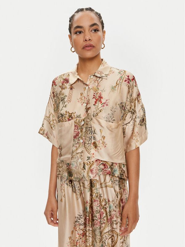 ViCOLO ViCOLO Košulja TB2756 Bež Regular Fit