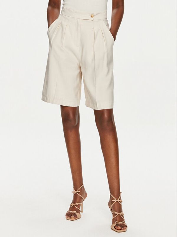 ViCOLO ViCOLO Kratke hlače TB2443 Écru Relaxed Fit