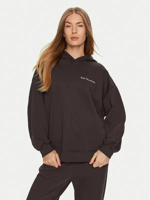 ViCOLO ViCOLO Majica dugih rukava RS0102 Smeđa Regular Fit