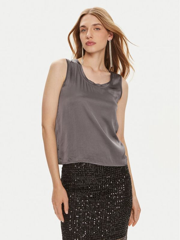 ViCOLO ViCOLO Majica TB0038 Siva Regular Fit