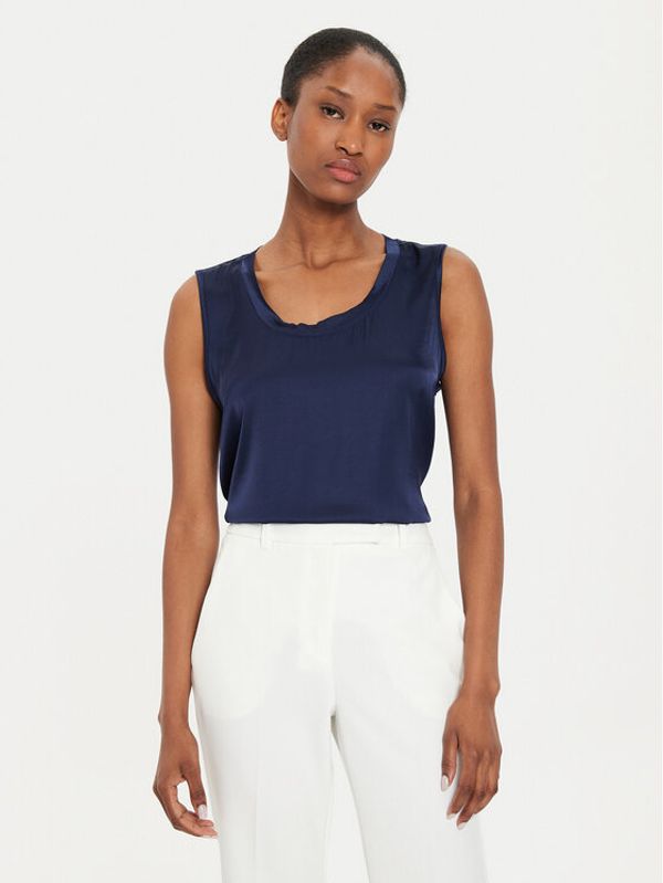 ViCOLO ViCOLO Majica TB0038 Tamnoplava Regular Fit