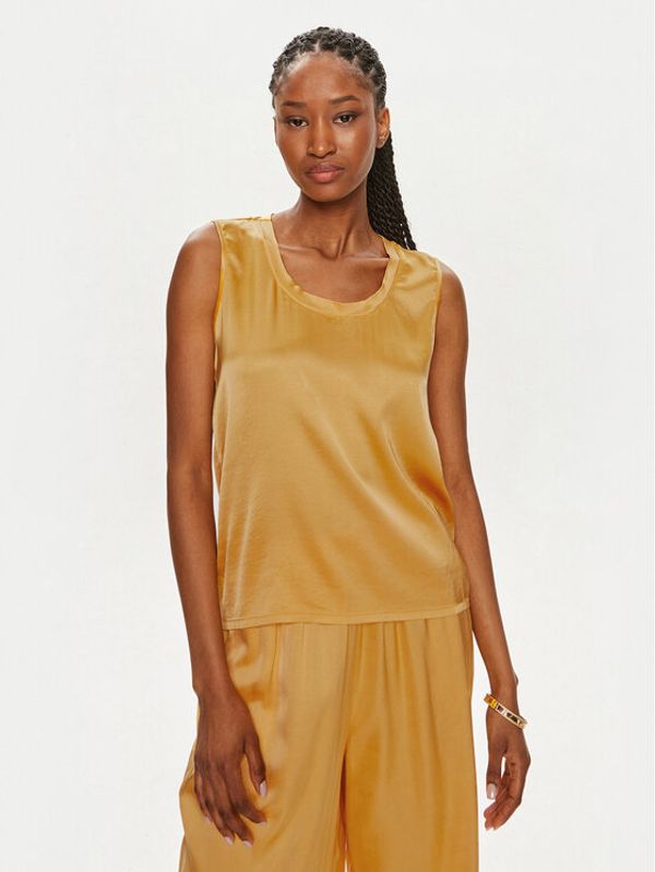 ViCOLO ViCOLO Majica TB0038 Žuta Regular Fit