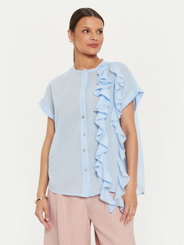 ViCOLO ViCOLO Majica TB2815 Plava Regular Fit