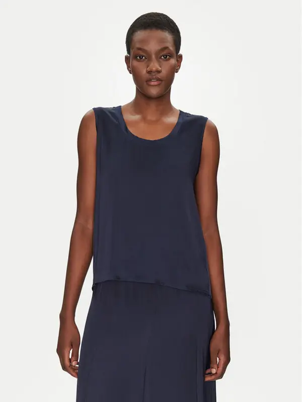ViCOLO ViCOLO Majica TD0006 Tamnoplava Relaxed Fit