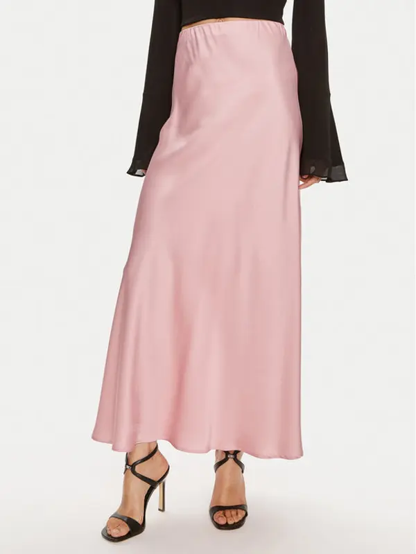 ViCOLO ViCOLO Maxi suknja TB0342 Ružičasta Regular Fit
