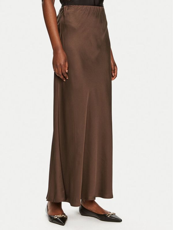 ViCOLO ViCOLO Maxi suknja TB0342 Smeđa Regular Fit