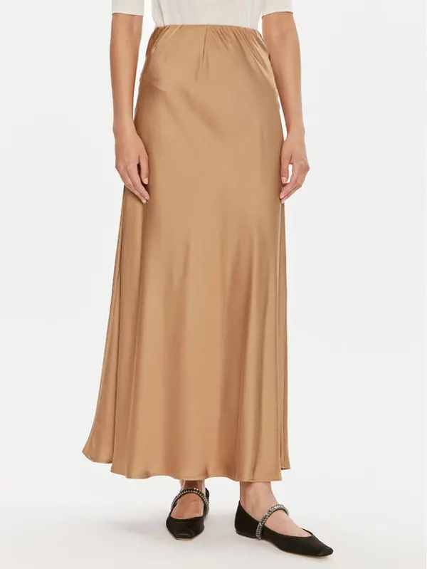 ViCOLO ViCOLO Maxi suknja TB0342 Smeđa Regular Fit