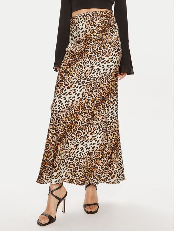 ViCOLO ViCOLO Maxi suknja TB1187 Smeđa Regular Fit