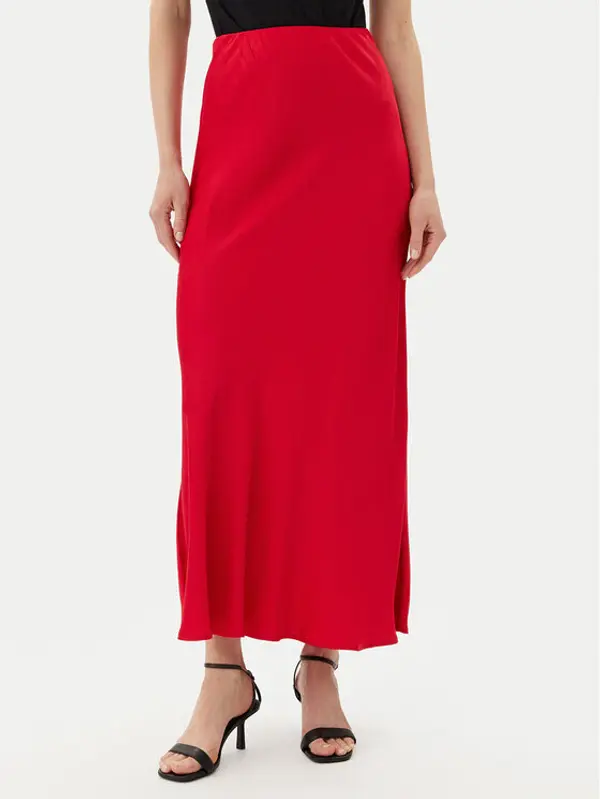 ViCOLO ViCOLO Maxi suknja TD0472 Crvena Slim Fit