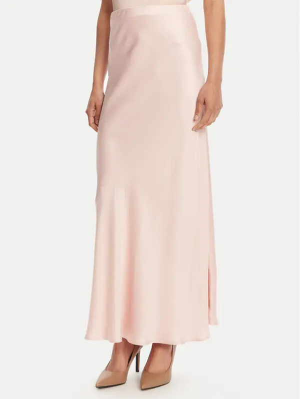 ViCOLO ViCOLO Maxi suknja TD0472 Ružičasta Slim Fit