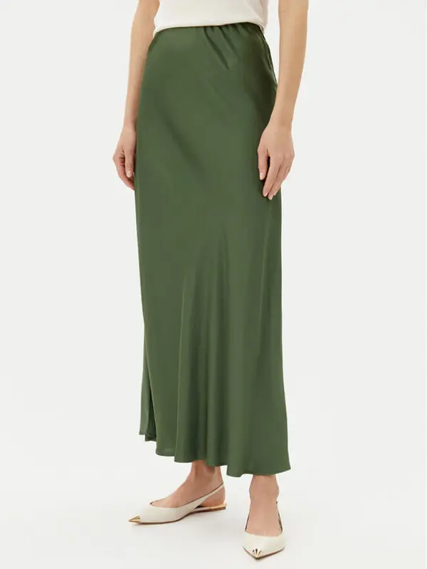 ViCOLO ViCOLO Maxi suknja TD0472 Zelena Slim Fit