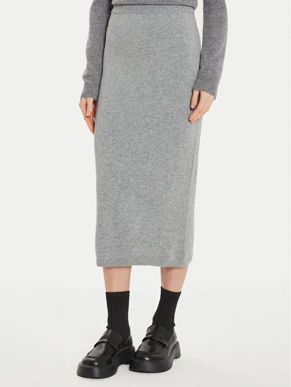 ViCOLO ViCOLO Midi suknja 22085S Siva Regular Fit