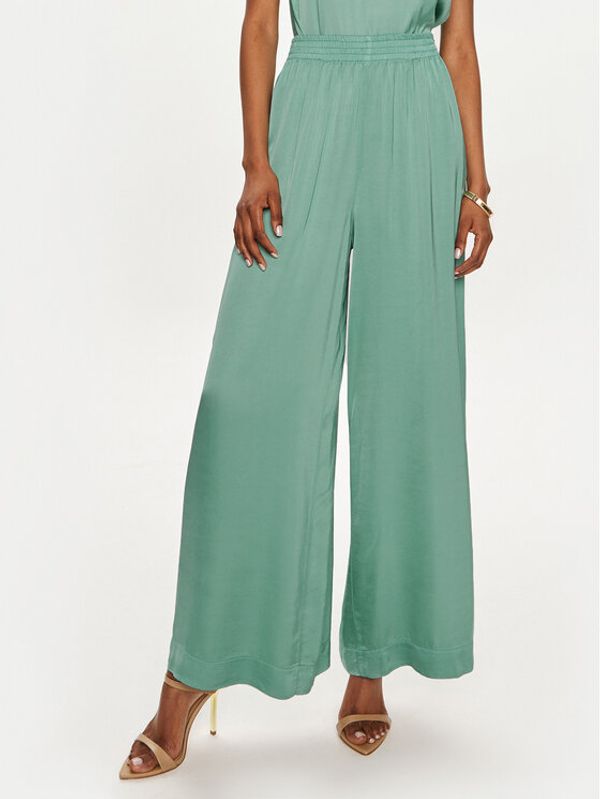 ViCOLO ViCOLO Palazzo hlače TB0034 Tirkizna Relaxed Fit