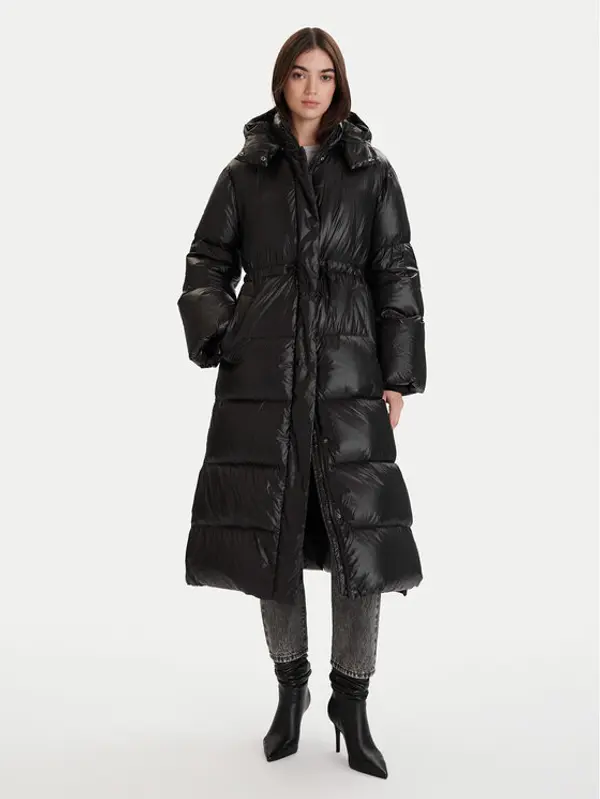ViCOLO ViCOLO Pernata jakna TF0086 Crna Regular Fit