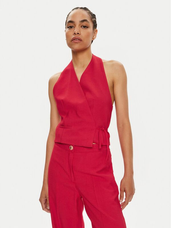 ViCOLO ViCOLO Prsluk TB1429 Crvena Regular Fit