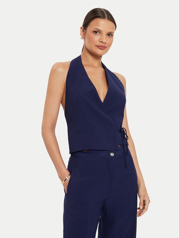 ViCOLO ViCOLO Prsluk TB1429 Tamnoplava Regular Fit