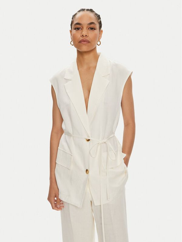 ViCOLO ViCOLO Prsluk TB1545 Écru Regular Fit