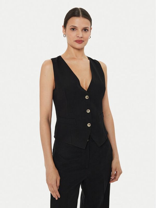 ViCOLO ViCOLO Prsluk TB1569 Crna Regular Fit