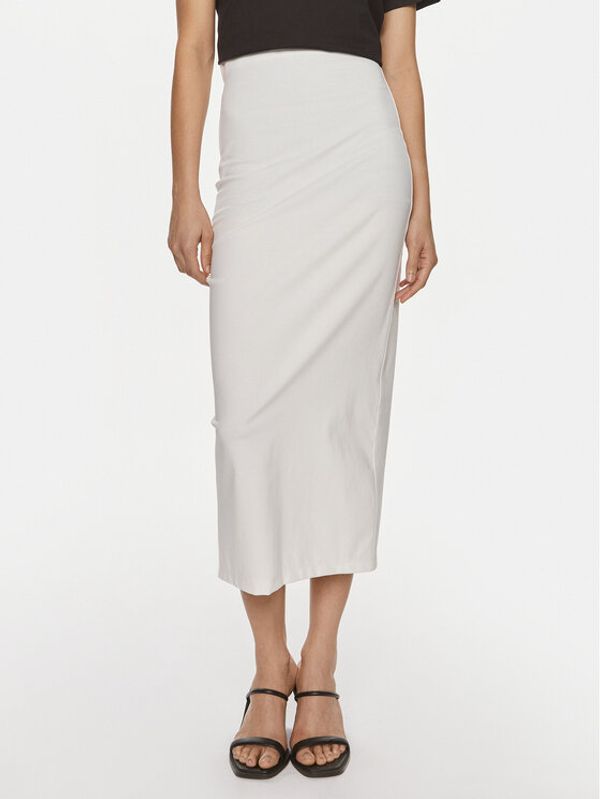 ViCOLO ViCOLO Suknja olovka TB0030 Écru Slim Fit