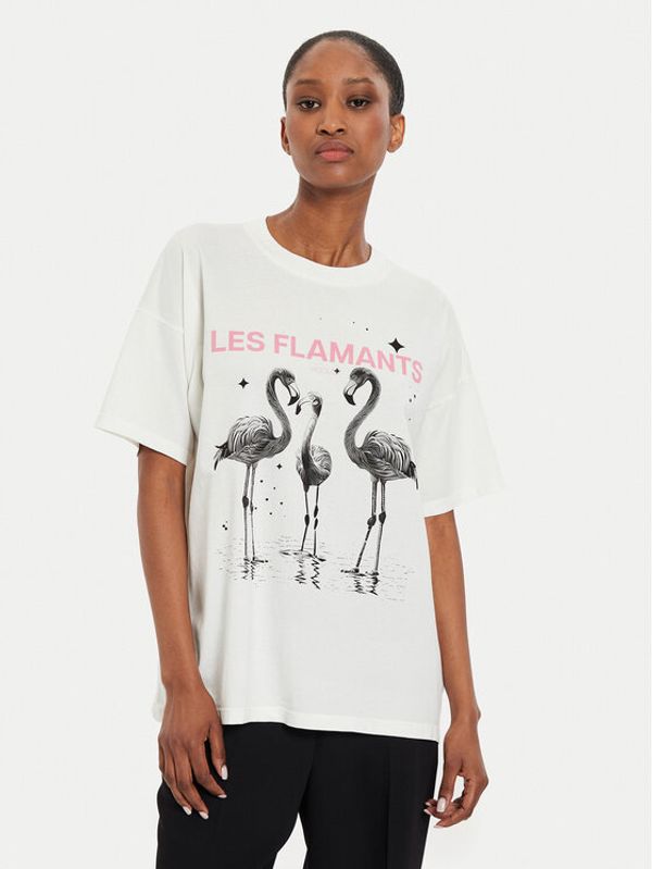 ViCOLO ViCOLO T-shirt RB0911 Écru Regular Fit