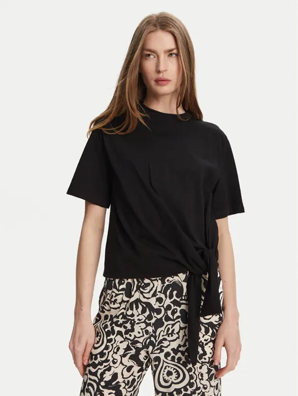 ViCOLO ViCOLO T-shirt UD0043 Crna Regular Fit