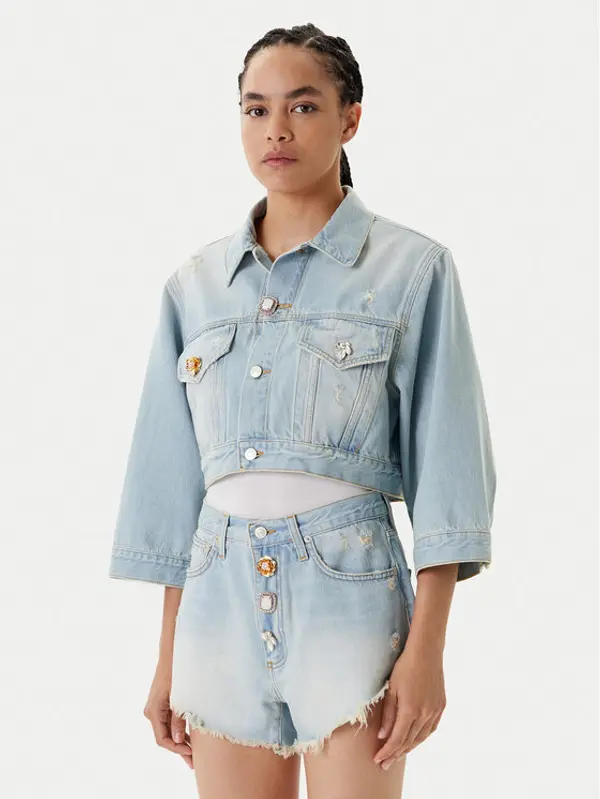 ViCOLO ViCOLO Traper jakna DD5097 Svijetloplava Regular Fit