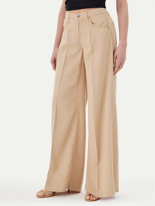 ViCOLO ViCOLO Traperice DD5043 Bež Wide Leg