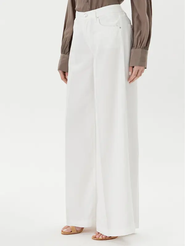 ViCOLO ViCOLO Traperice DD5043 Bijela Wide Leg