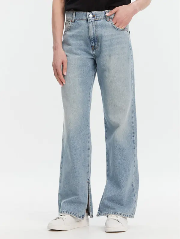 ViCOLO ViCOLO Traperice DD5065 Plava Wide Leg