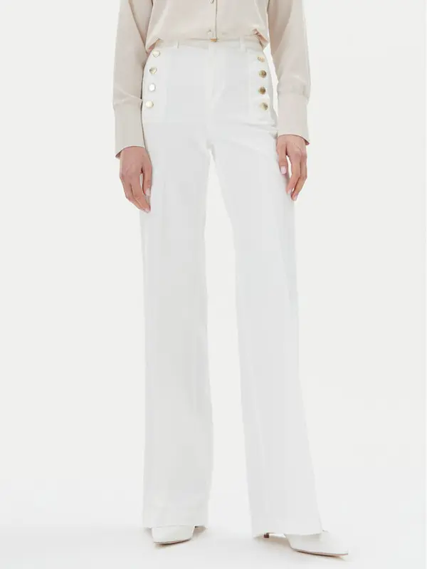 ViCOLO ViCOLO Traperice DD5144 Bijela Wide Leg