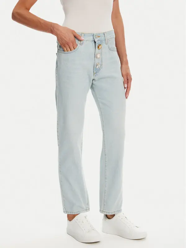 ViCOLO ViCOLO Traperice DD5213 Svijetloplava Relaxed Fit