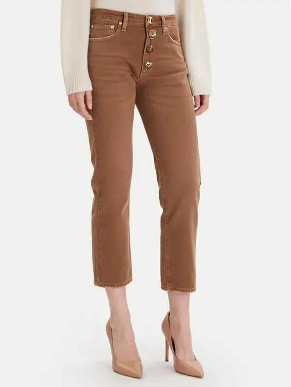 ViCOLO ViCOLO Traperice DF5056 Smeđa Regular Fit