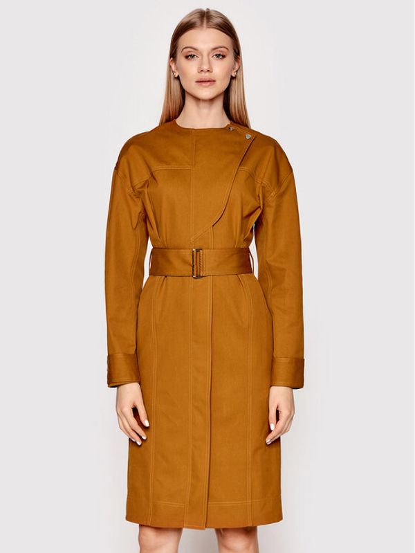 Victoria Victoria Beckham Victoria Victoria Beckham Haljina za svaki dan 1122WDR003327C Smeđa Regular Fit