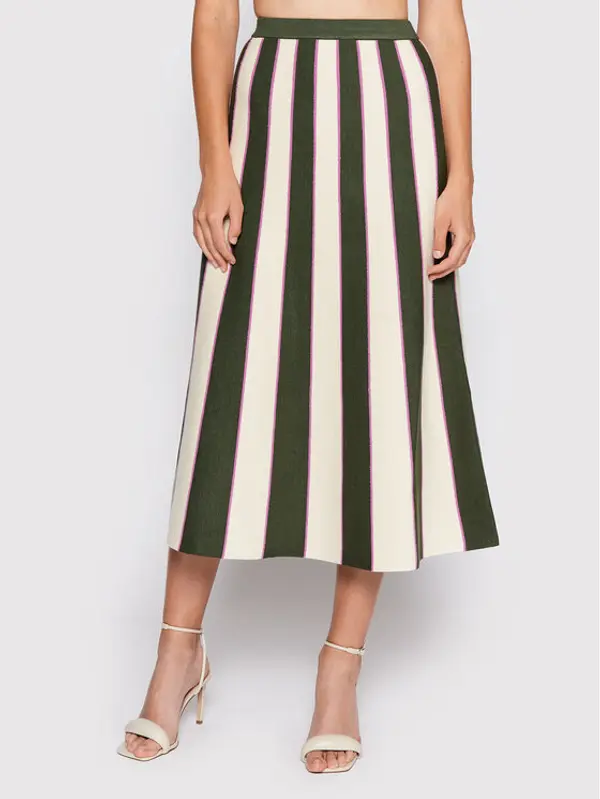 Victoria Victoria Beckham Victoria Victoria Beckham Trapez suknja 1322KSK003791A Šarena Regular Fit