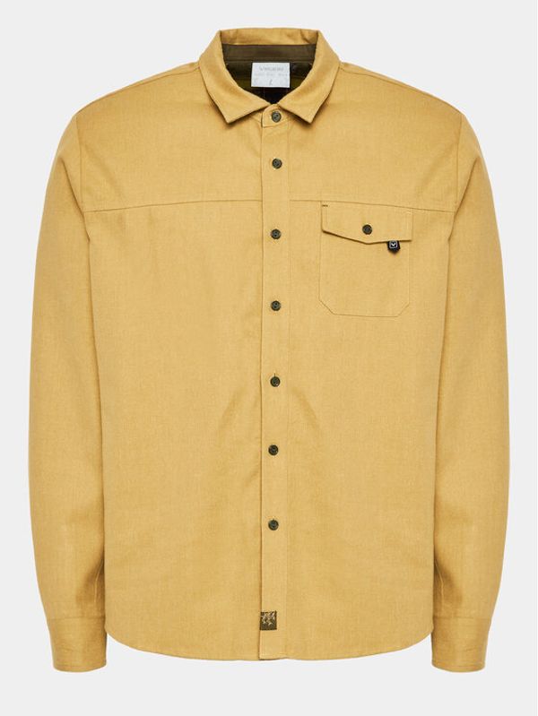 Viking Viking Košulja Bamboo Shamrock Man 500/25/1313 Smeđa Regular Fit