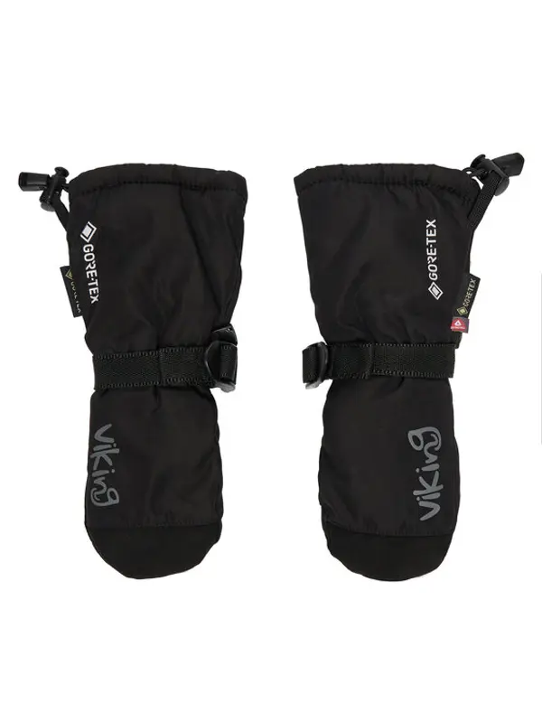 Viking Viking Skijaške rukavice Nomadic GTX Kids 165/23/9336/0900 Crna