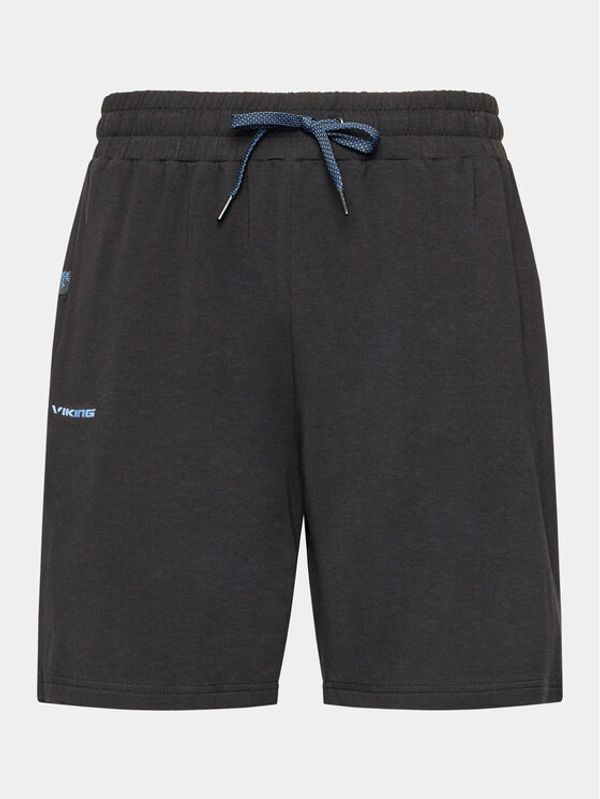 Viking Viking Sportske kratke hlače Bamboo Hazen Man 800/25/8787 Crna Regular Fit