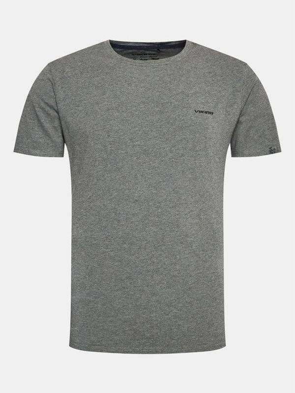 Viking Viking T-shirt Bamboo Harvi Man 500/25/2244 Siva Regular Fit