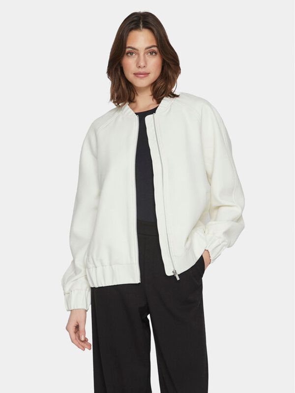 Vila Vila Bomber Lyra 14088154 Écru Regular Fit