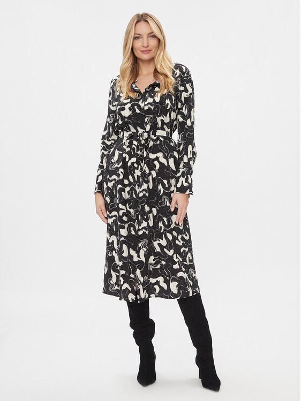 Vila Vila Haljina košulja 14088840 Crna Regular Fit