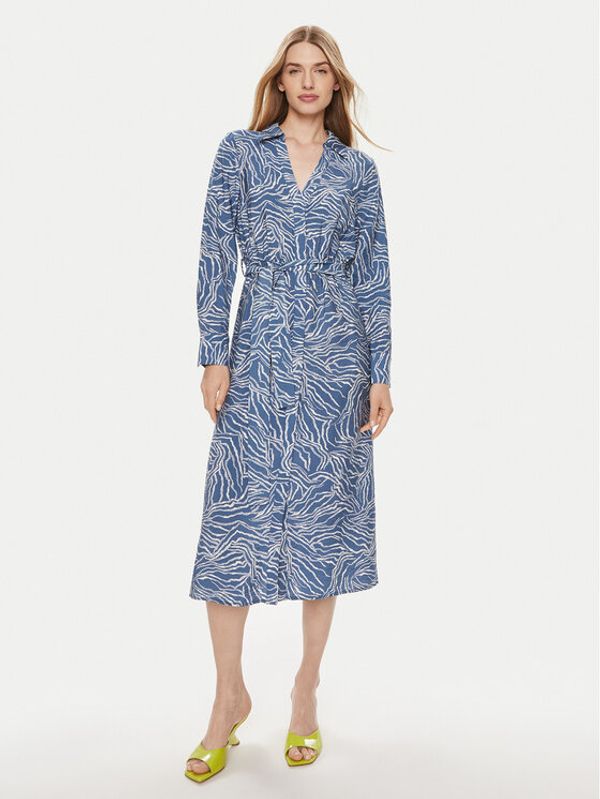 Vila Vila Haljina košulja Dogma 14096412 Plava Regular Fit