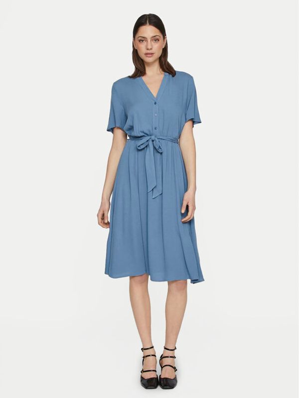 Vila Vila Haljina košulja Moashly 14089260 Plava Regular Fit