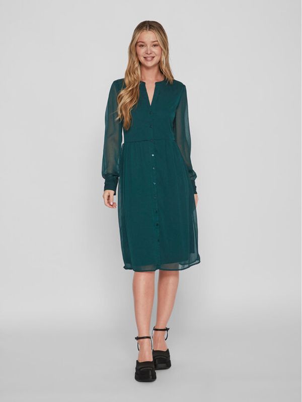 Vila Vila Haljina za svaki dan Falia 14084475 Zelena Regular Fit