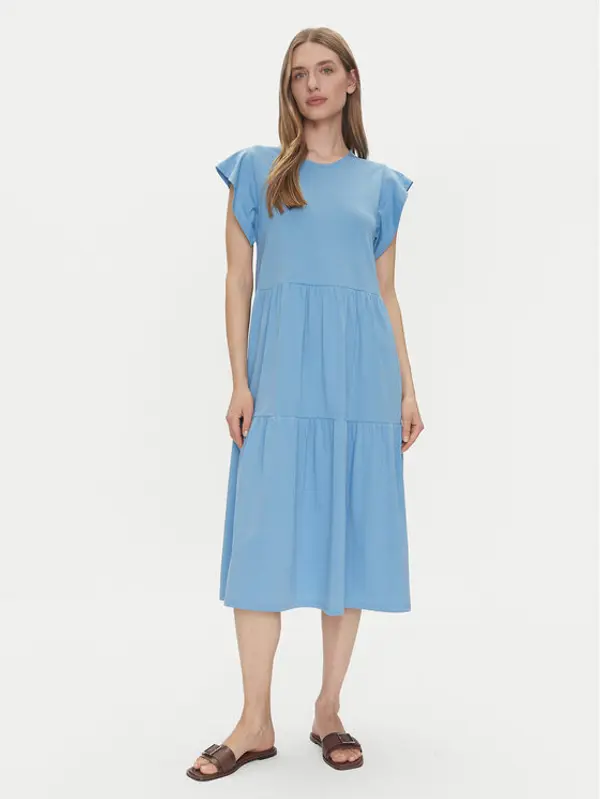 Vila Vila Haljina za svaki dan Summer 14087542 Zelena Loose Fit