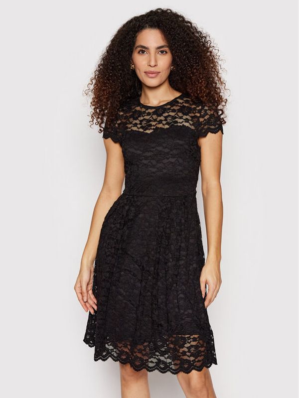 Vila Vila Koktel haljina Kalila 14067460 Crna Regular Fit