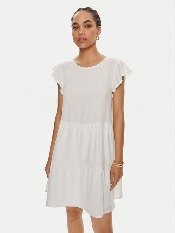 Vila Vila Ljetna haljina Summer 14098932 Bijela Regular Fit