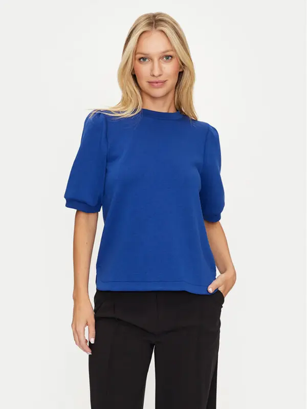 Vila Vila Majica dugih rukava Reflect 14097562 Plava Loose Fit