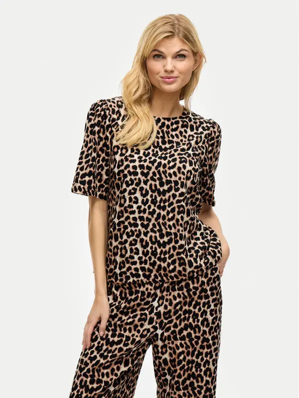 Vila Vila Majica Liopana 14105564 Smeđa Regular Fit