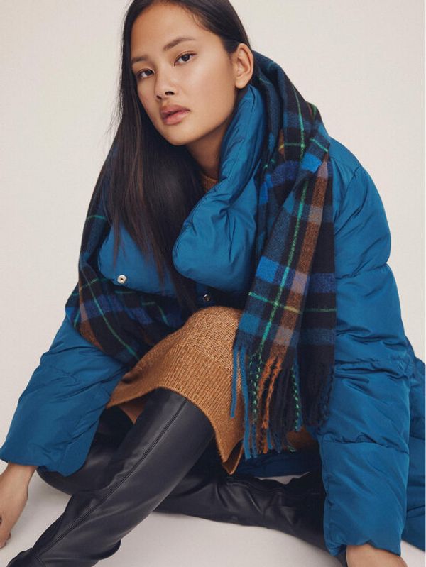 Vila Vila Pernata jakna 14087653 Plava Regular Fit