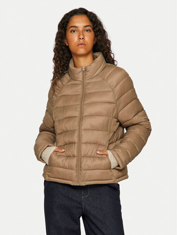 Vila Vila Pernata jakna Sibira 14094318 Smeđa Regular Fit